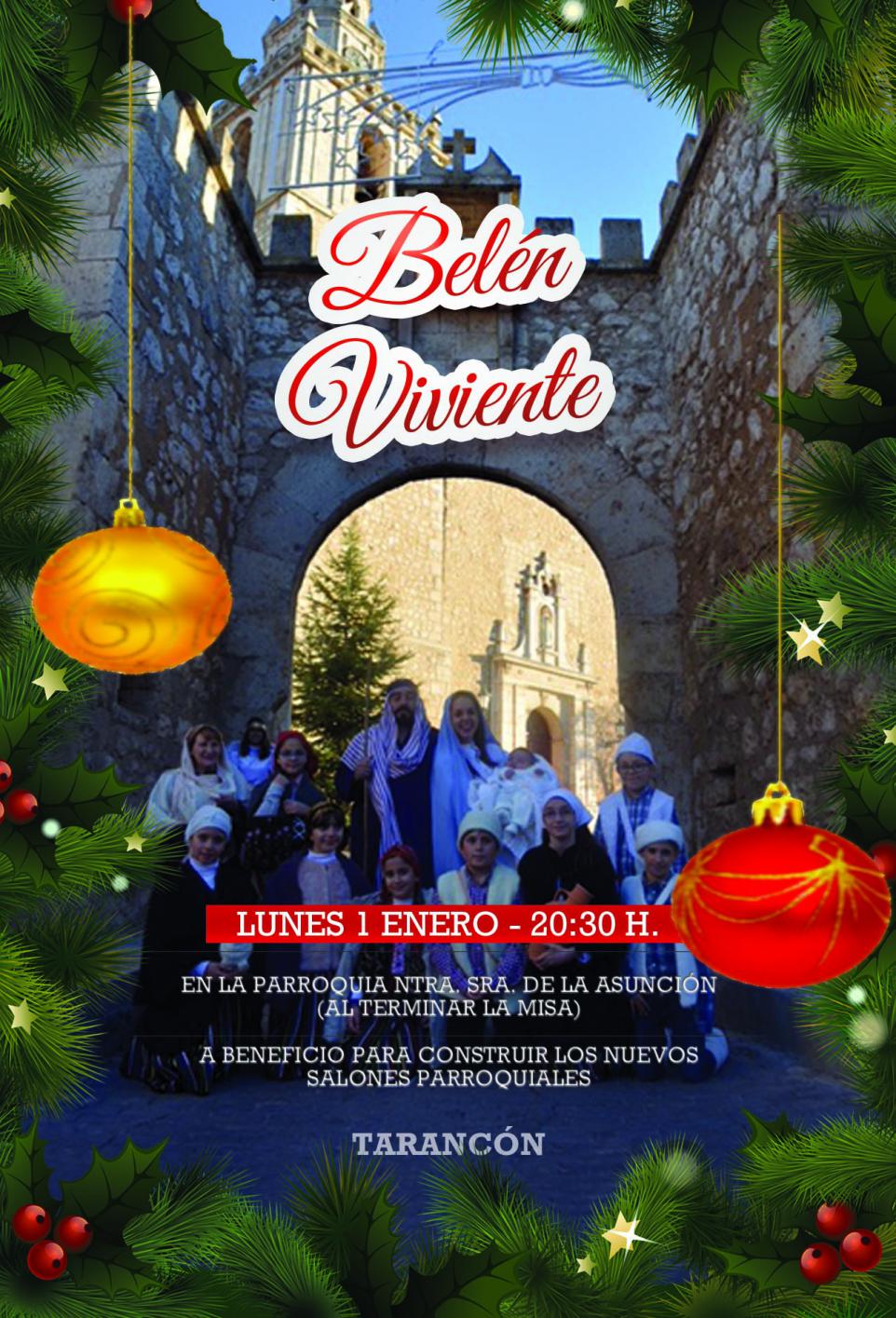 Cartel Belén Viviente - Tarancón