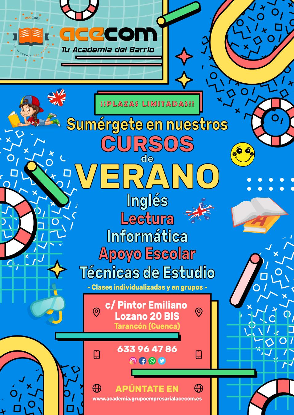 Cursos Verano 2021 - Academia Acecom
