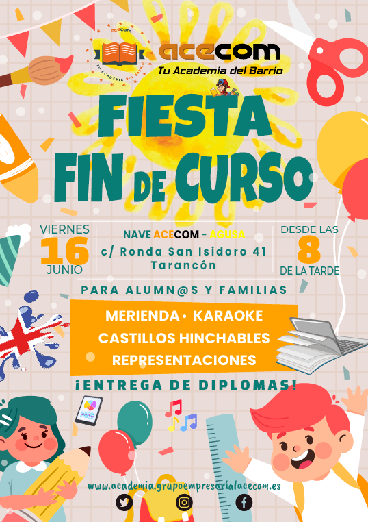 Fiesta Fin de Curso Academia Acecom 23