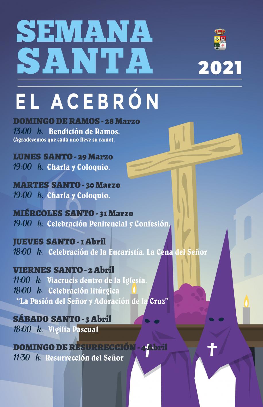 Programación Semana Santa El Acebrón 2021