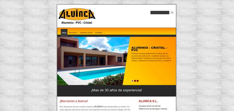  ALUINCA - Aluminio, PVC y Cristal
