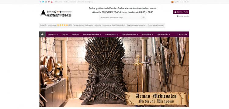 Armas Medievales - Artestilo